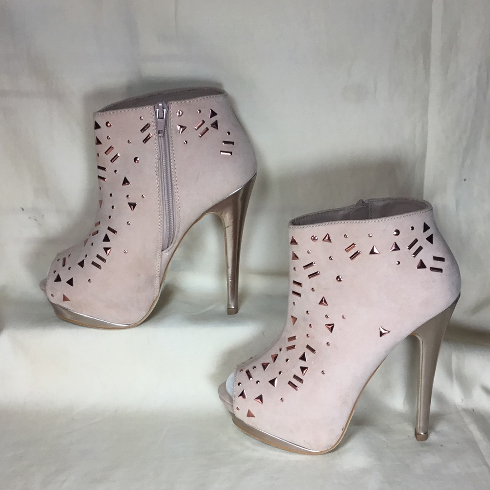 Mixx Shuz Pink Booties